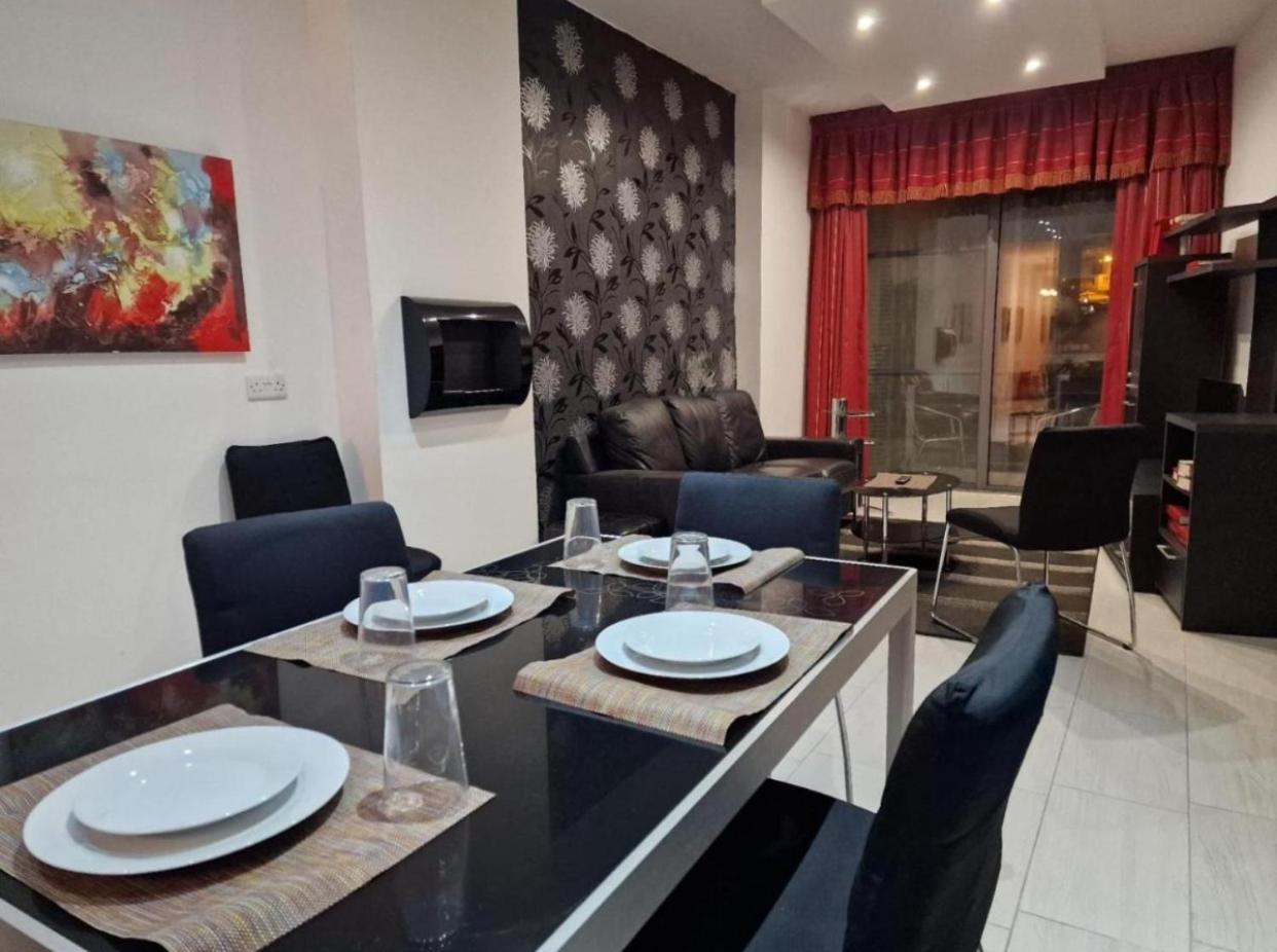 Bugibba Central Modern Apartment St. Paul's Bay Exteriör bild